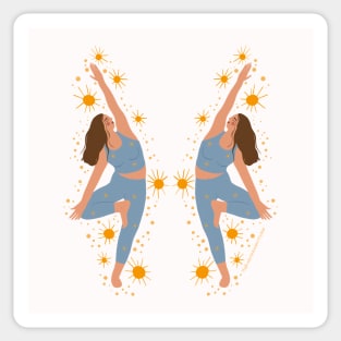 Star girl Sticker